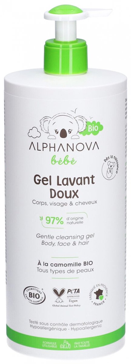 Alphanova bébé økologisk blød vaskegel 1 l