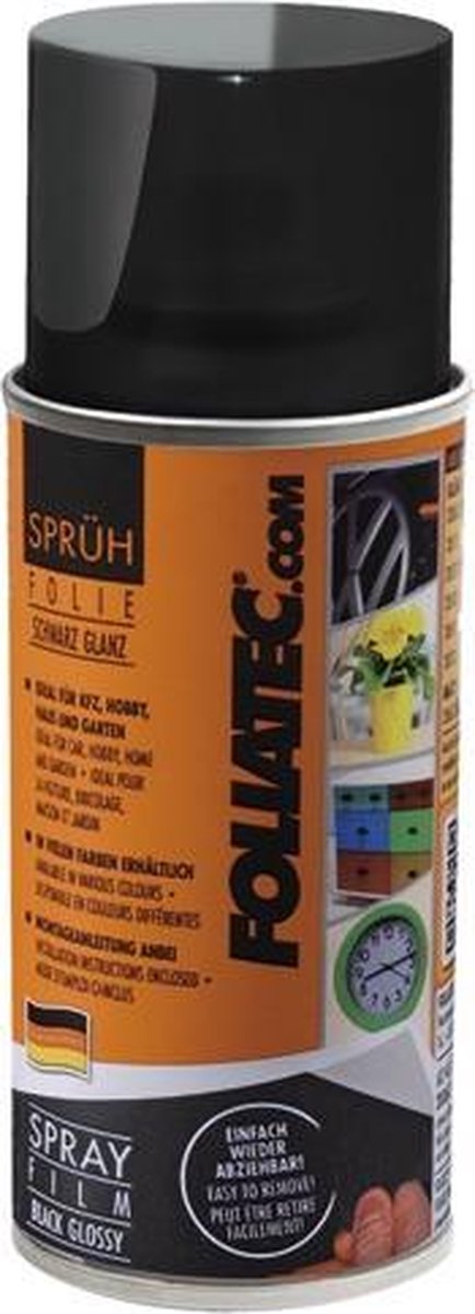 Foliatec sprayfilm (sprayfilm) - sort blank 1x150ml