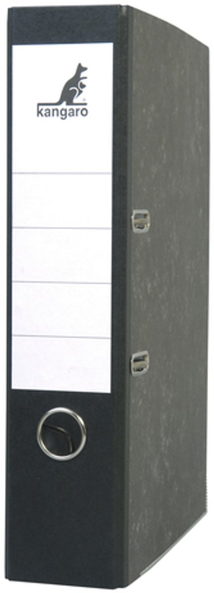 Kangaro binder - a4 - 2-ring - sky marmor - 75mm