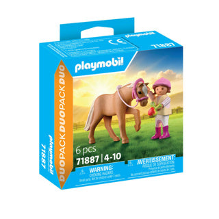 Playmobil 71887 pige med pony