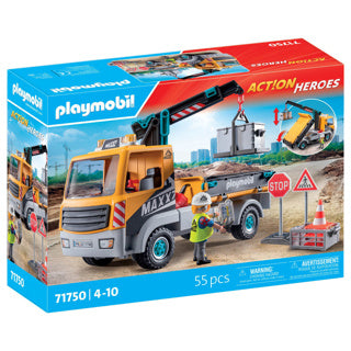 Playmobil 71750 lastbil med kran
