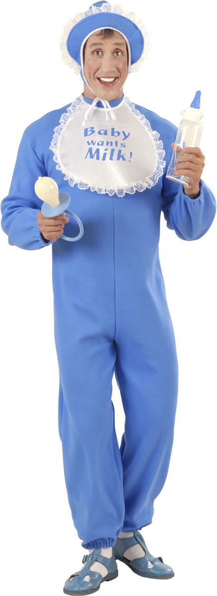 Finidi babydragt drengeblå