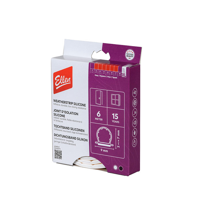 Ellen 1071690 - vejr silikone 6m wh | 1 stk