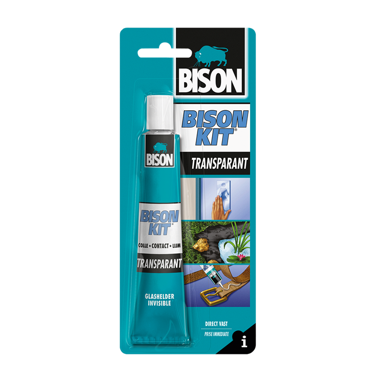 Bison kit gennemsigtig 50 ml