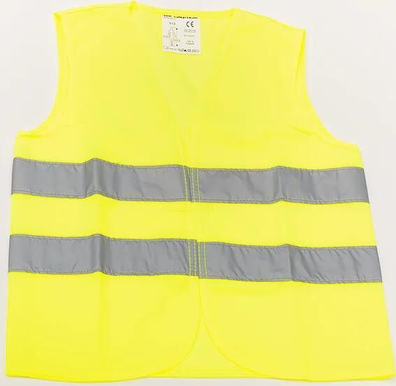 Leina-werke warnweste børnesikkerhedsvest gul polyester