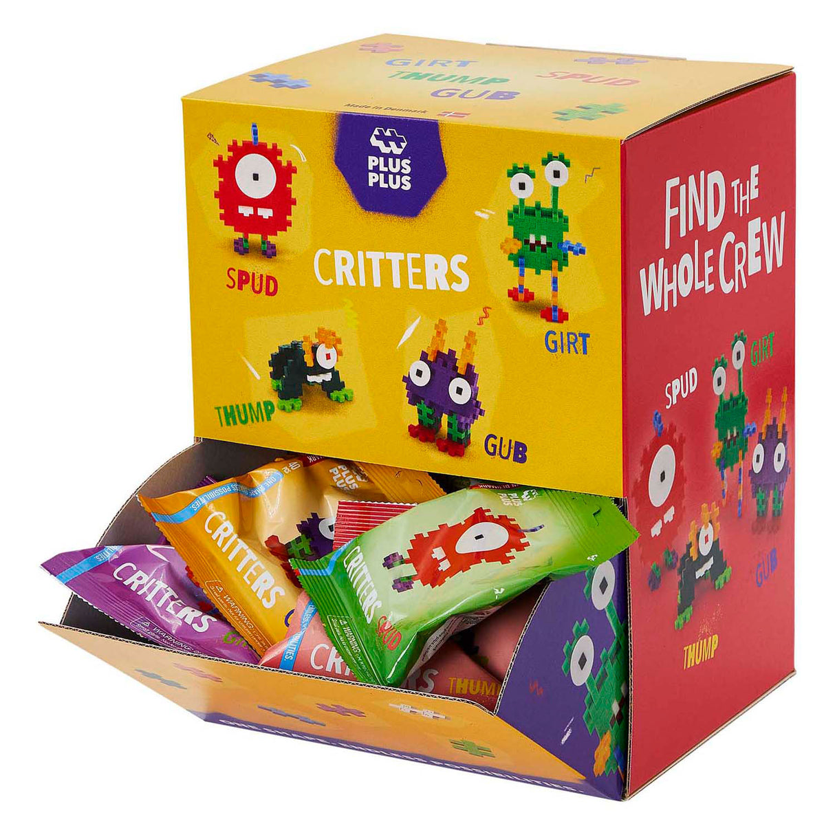Plus-plus critters byggesæt, 48 stk.
