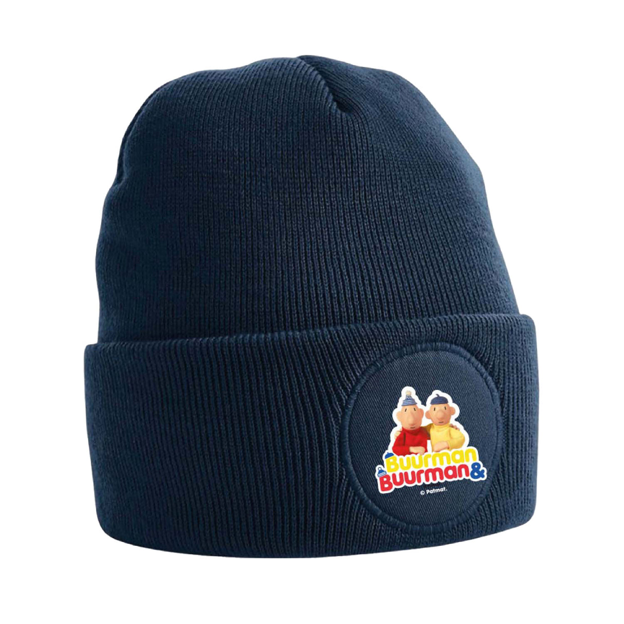 Nabo- og nabohue - logo marineblå