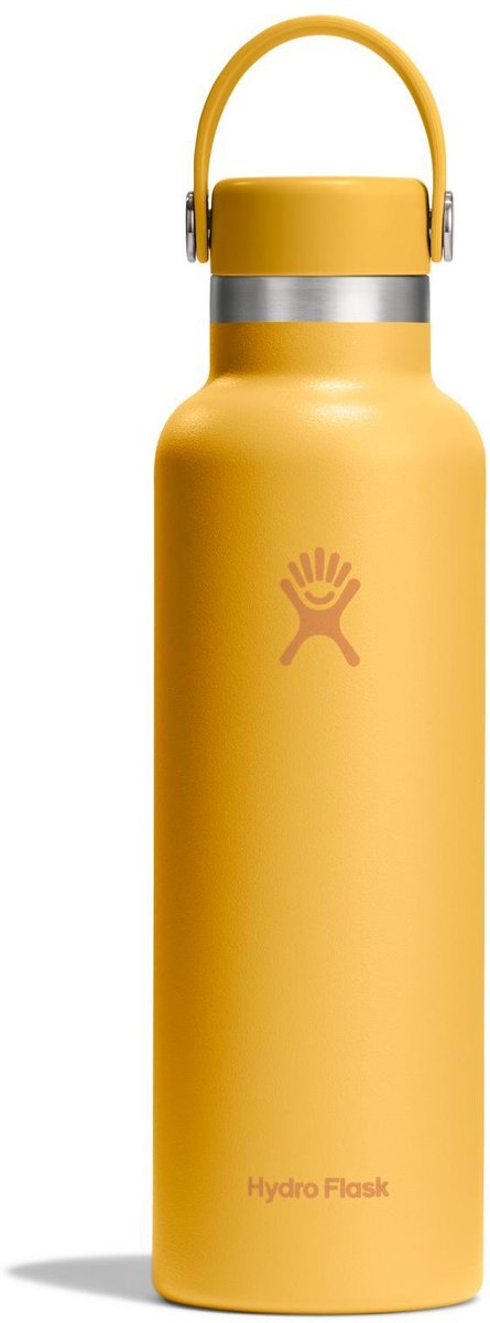 Hydroflaske standard mund flex hætte drikkeflaske (621 ml) - solstråle