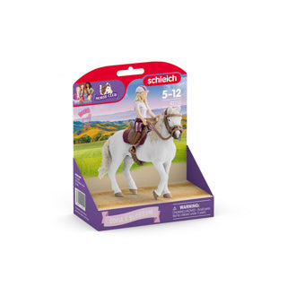 Schleich hesteklub - hesteklub Sofia og blomst - 42713