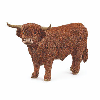 Schleich farm world - højlandstyr - legefigur - børnelegetøj til drenge og piger - 3 til 8 år - 13919