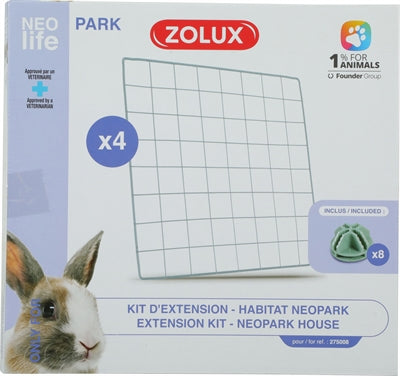 Zolux Neolife Neopark Rabile rapporter sætter Gaaspannel