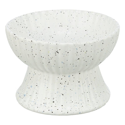Trixie Cat Food Bowl Drink Bowl Raised Ceramic White