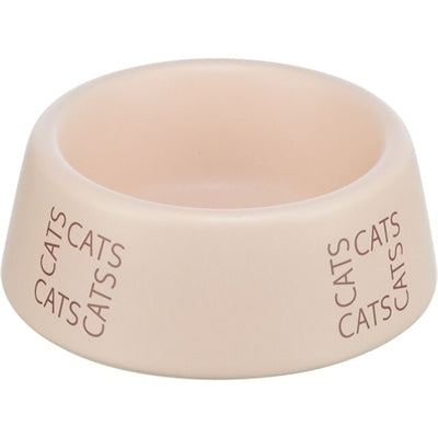 Trixie Food Bowl Drink Bowl Cat Cats Ceramic Pink