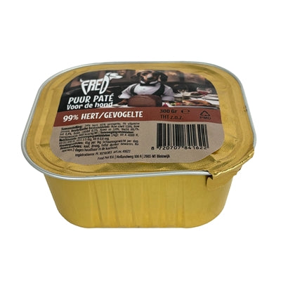 Fred's Tub Dog Pure Deer Poultry