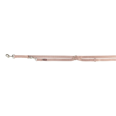 Trixie Dog Leash Premium Justerbar rødme lyserød