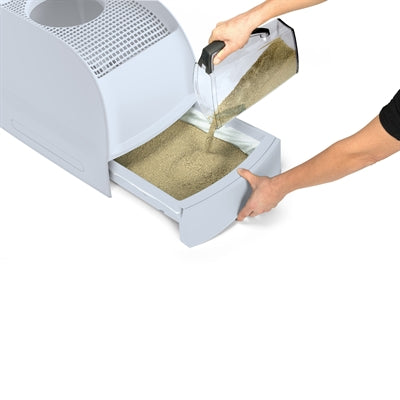 IMac Cat Litter Box Frida med skuffe lyseblå