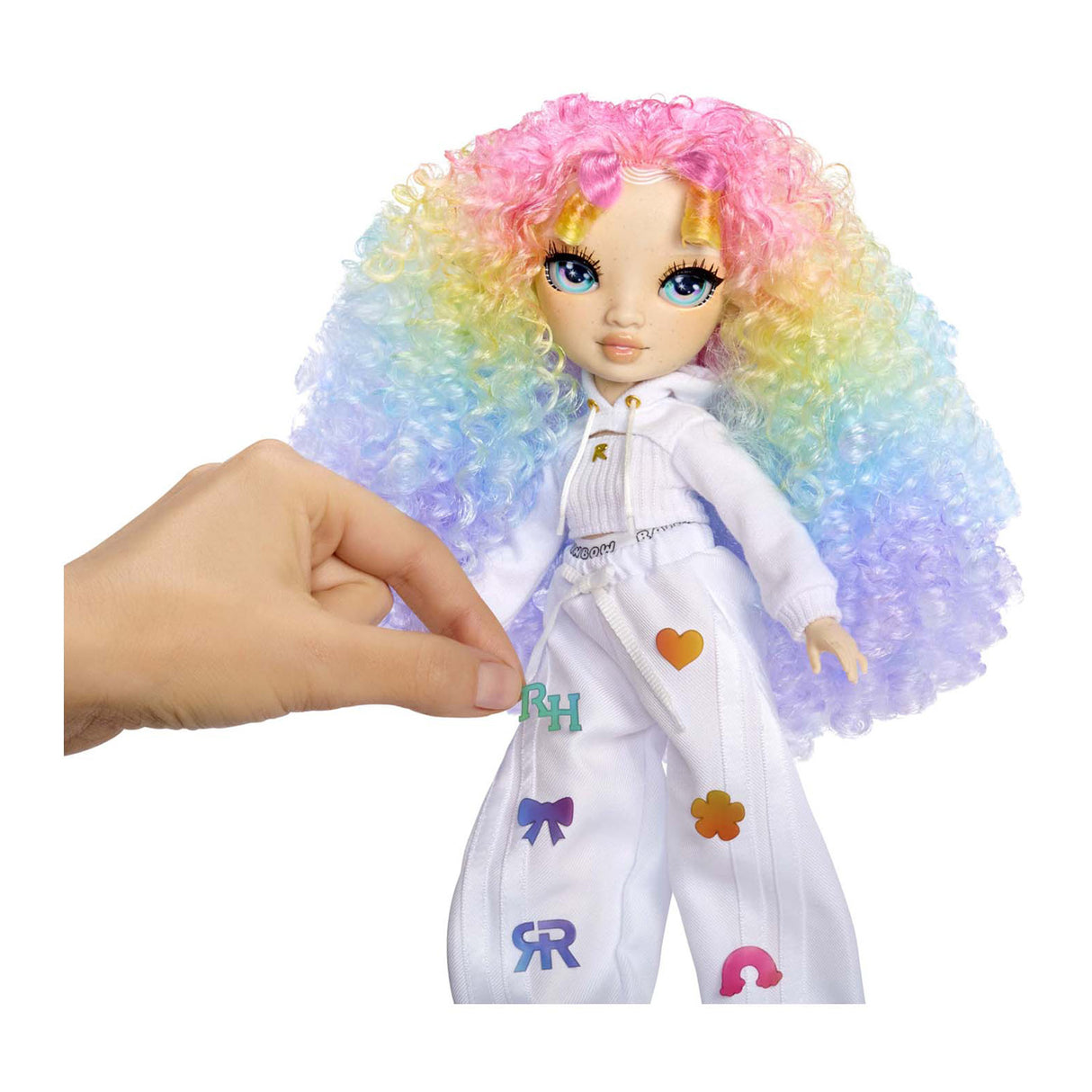 Rainbow high air brush skabe modedukke - grønne øjne