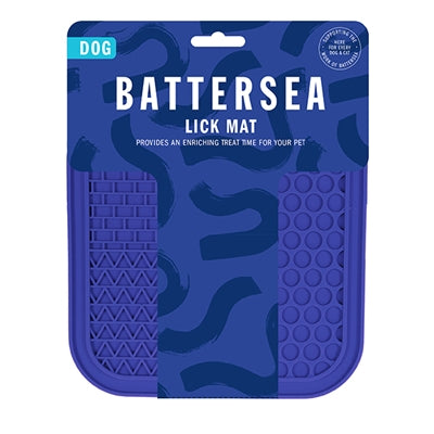 Battersea slikkemåtte blå