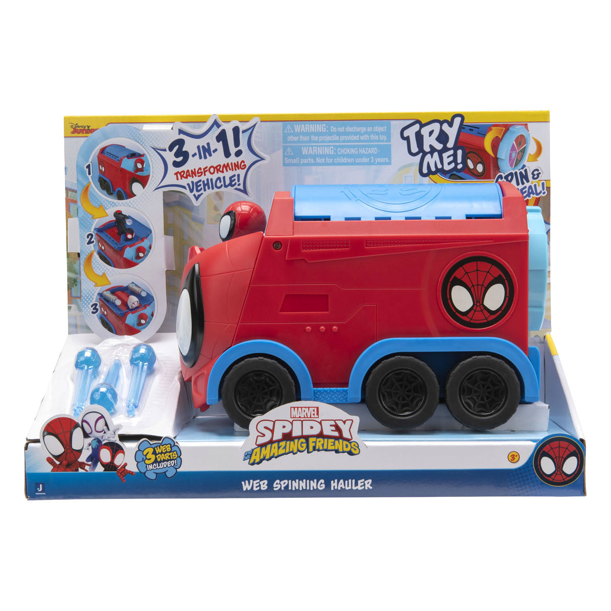 Spidey og hans fantastiske venner - webspinningsvogn