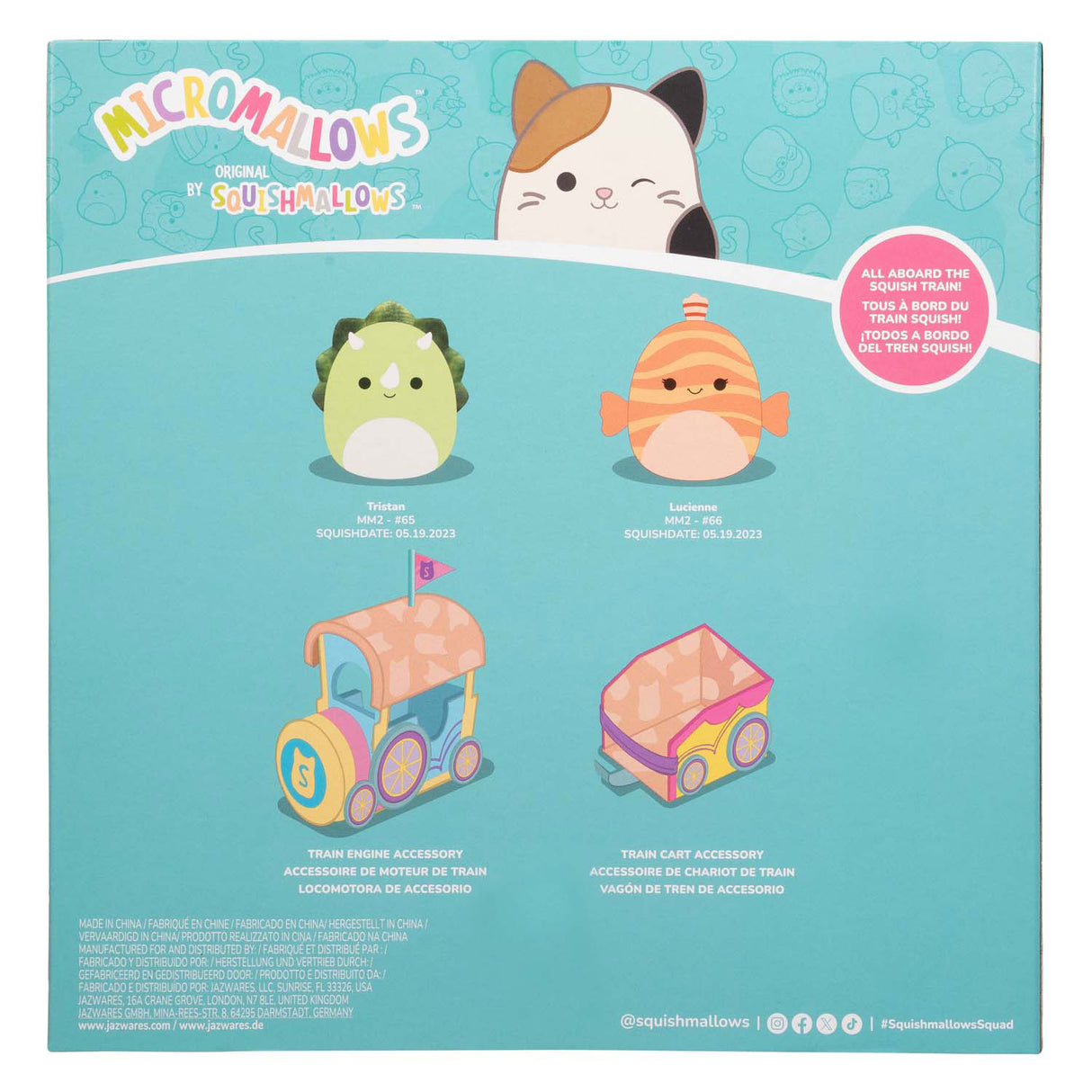 Squishmallows | 6 stk