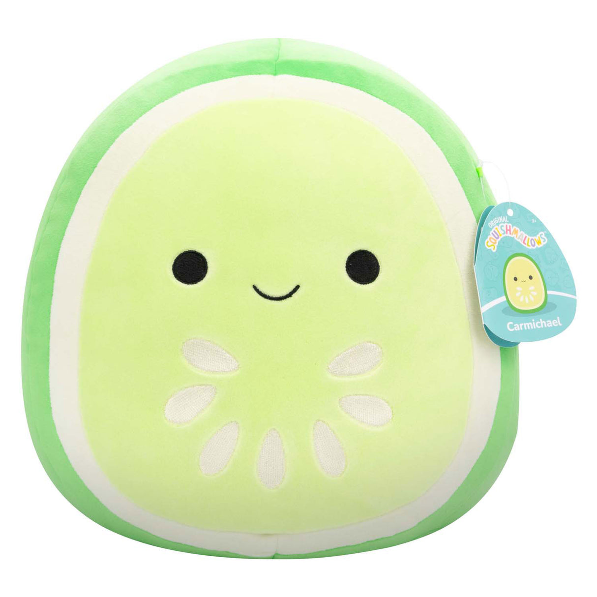 Squishmallows krammeplys Carmichael den grønne agurk, 30 cm