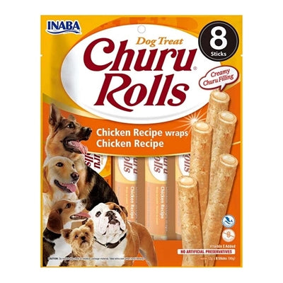 Inaba hund churu ruller kylling opskrift wraps
