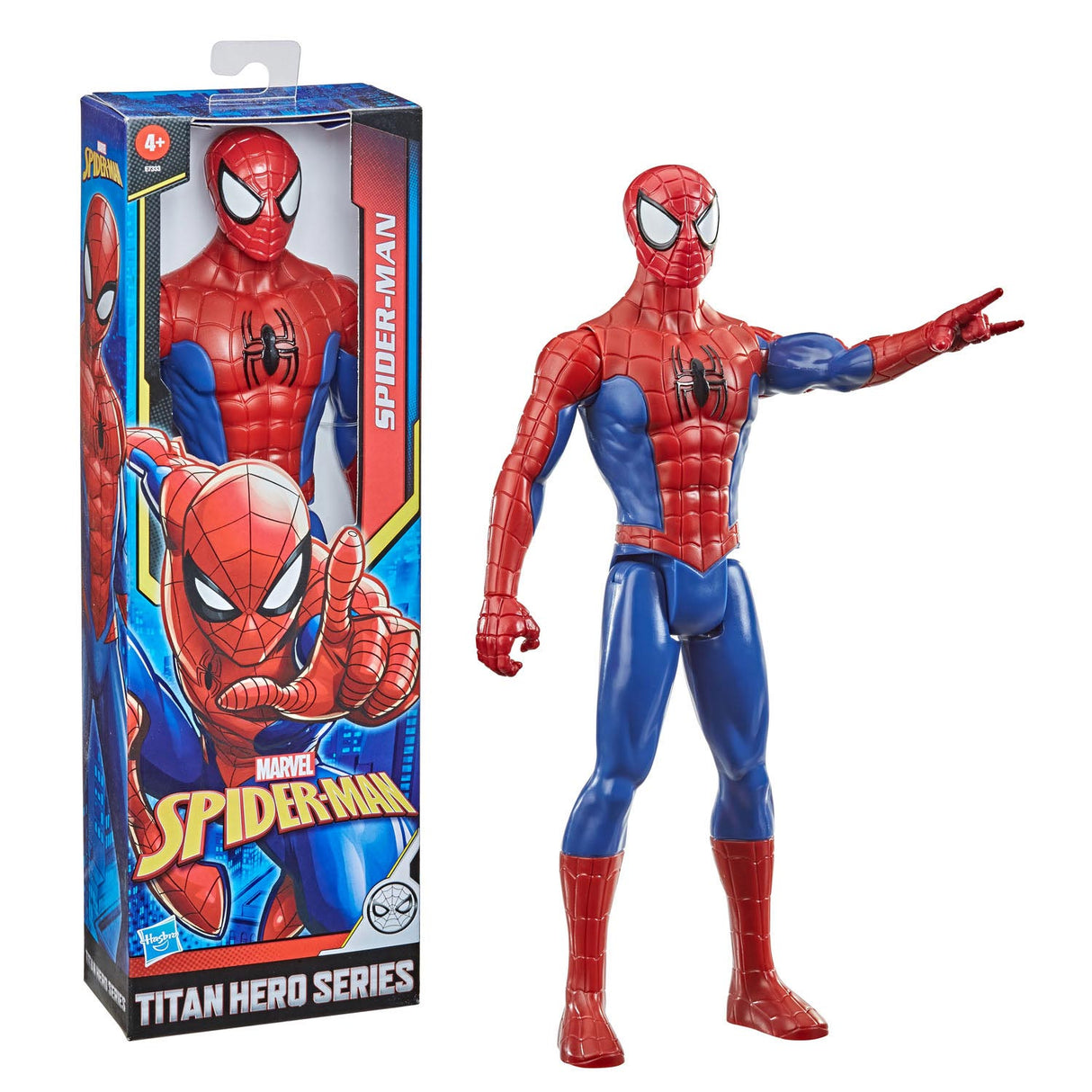 Hasbro marvel spiderman titan heroes spille figur, 30 cm