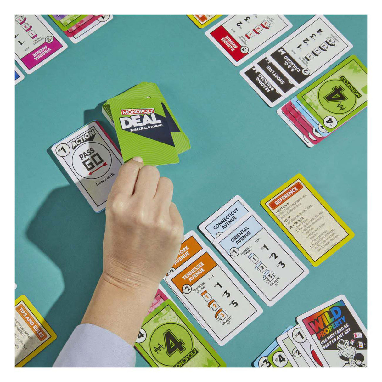 Hasbro monopol deal kortspil - hollandsk udgave