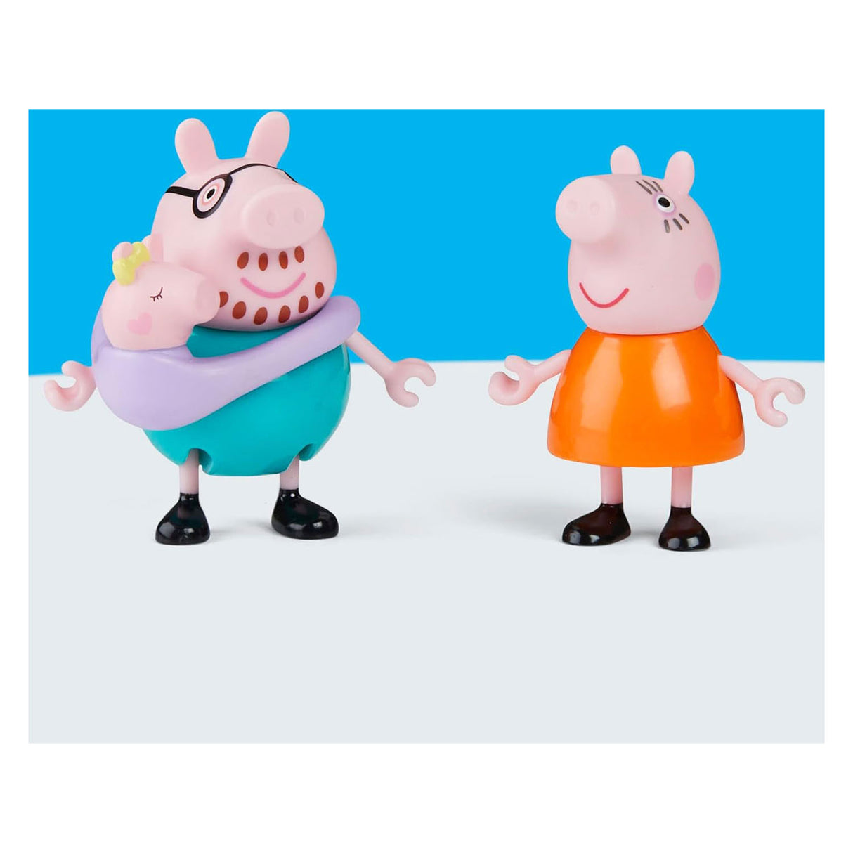 Peppa pig familie legesæt - 5 stk.