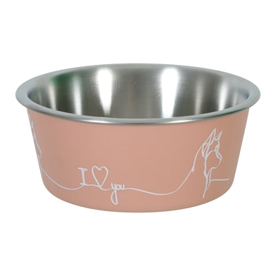 Zolux elsker hundemadsskål pink