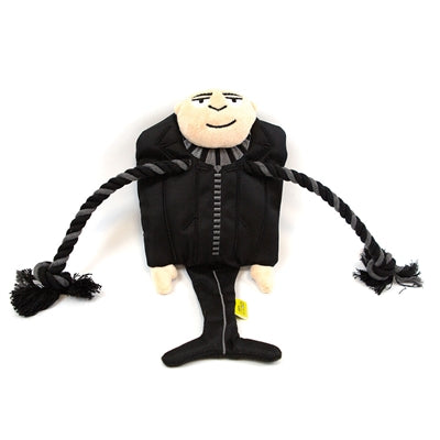 Minion s plys gru med tørklæde og flossreb