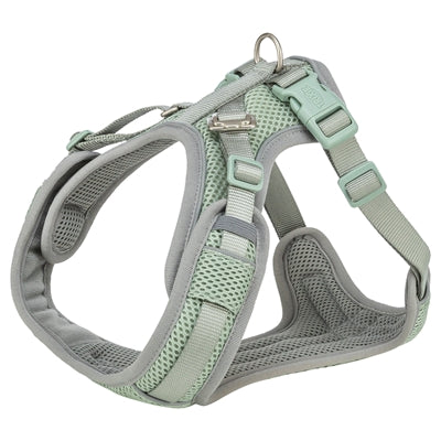 Trixie hundesele premium flexmesh salviegrøn med bred brystkasse