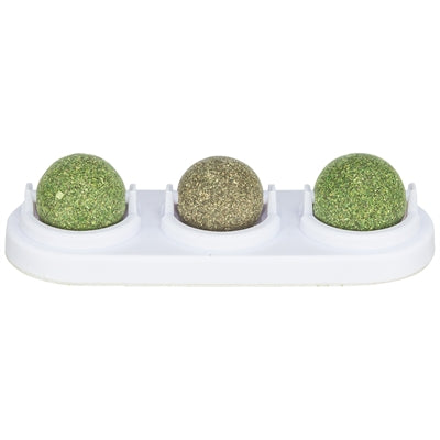 Trixie matatabi og katteurt legebolde med holder