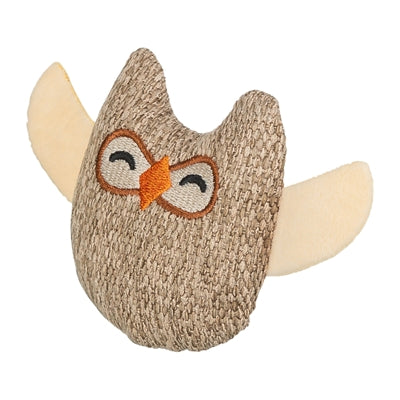 Trixie uglestof plys med katteurt katteurt beige