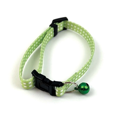 Glat kæledyr tabby patch krave kat diamant grøn