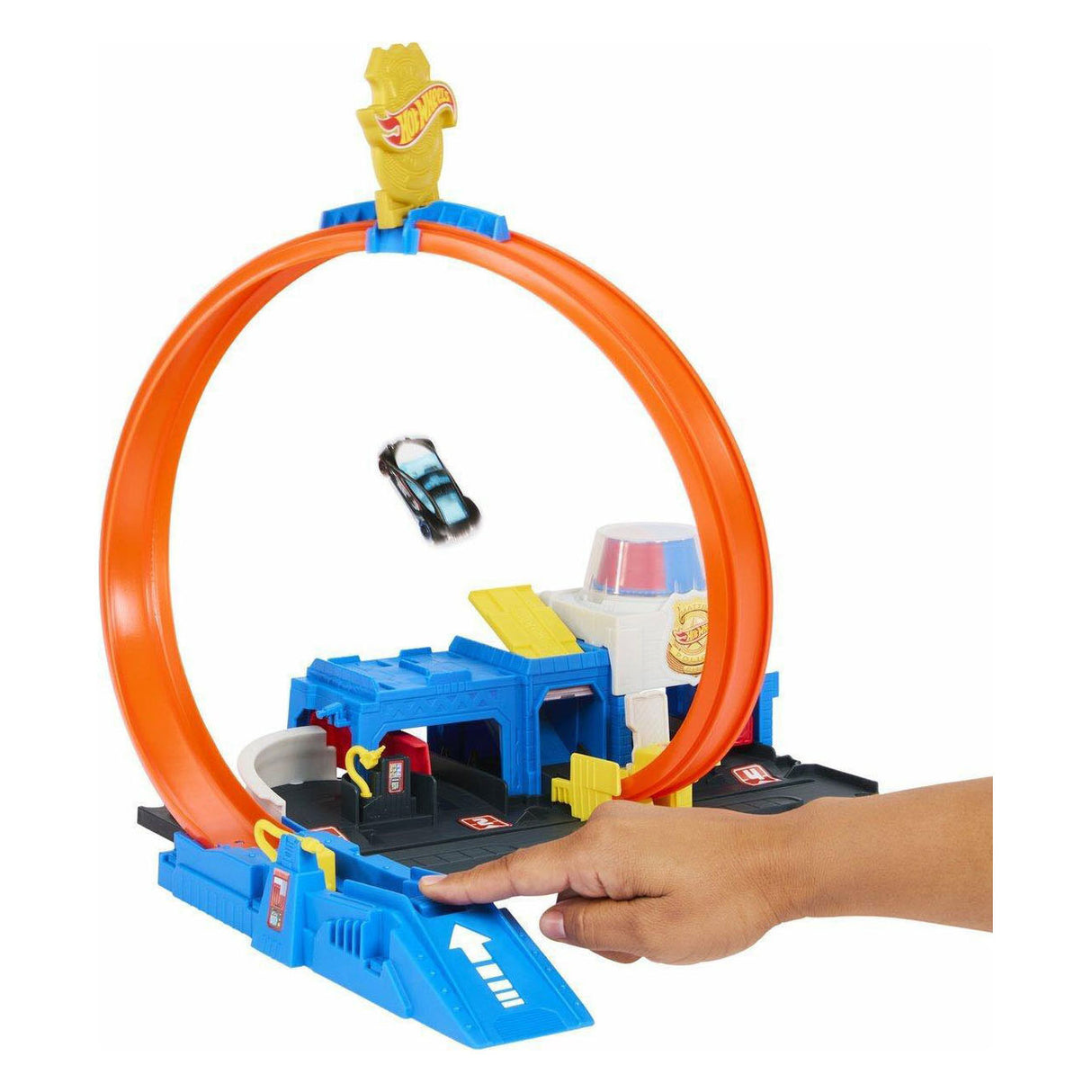 Hot wheels city super politistation - sløjfebane