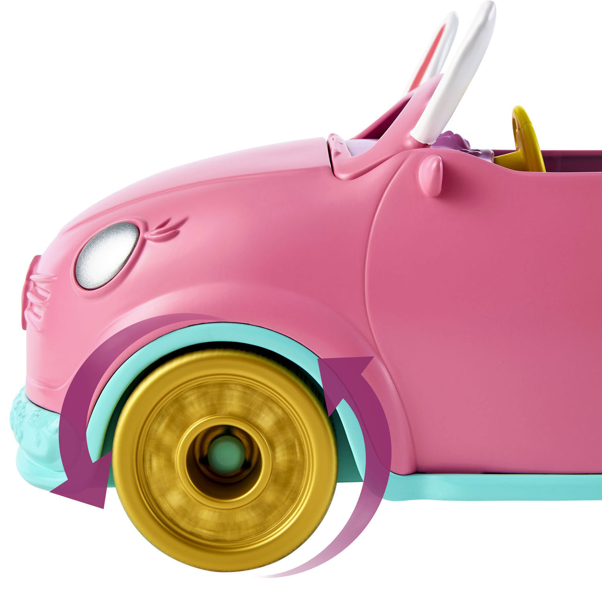 Mattel Enchantimals Rabbit med køretøj