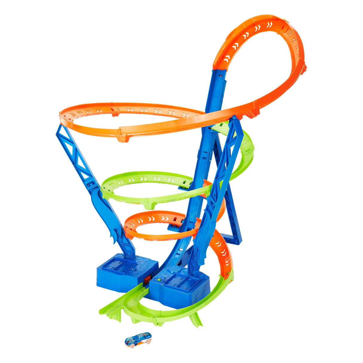 Hot Wheels Action Hyper-Speed Crash Race Track