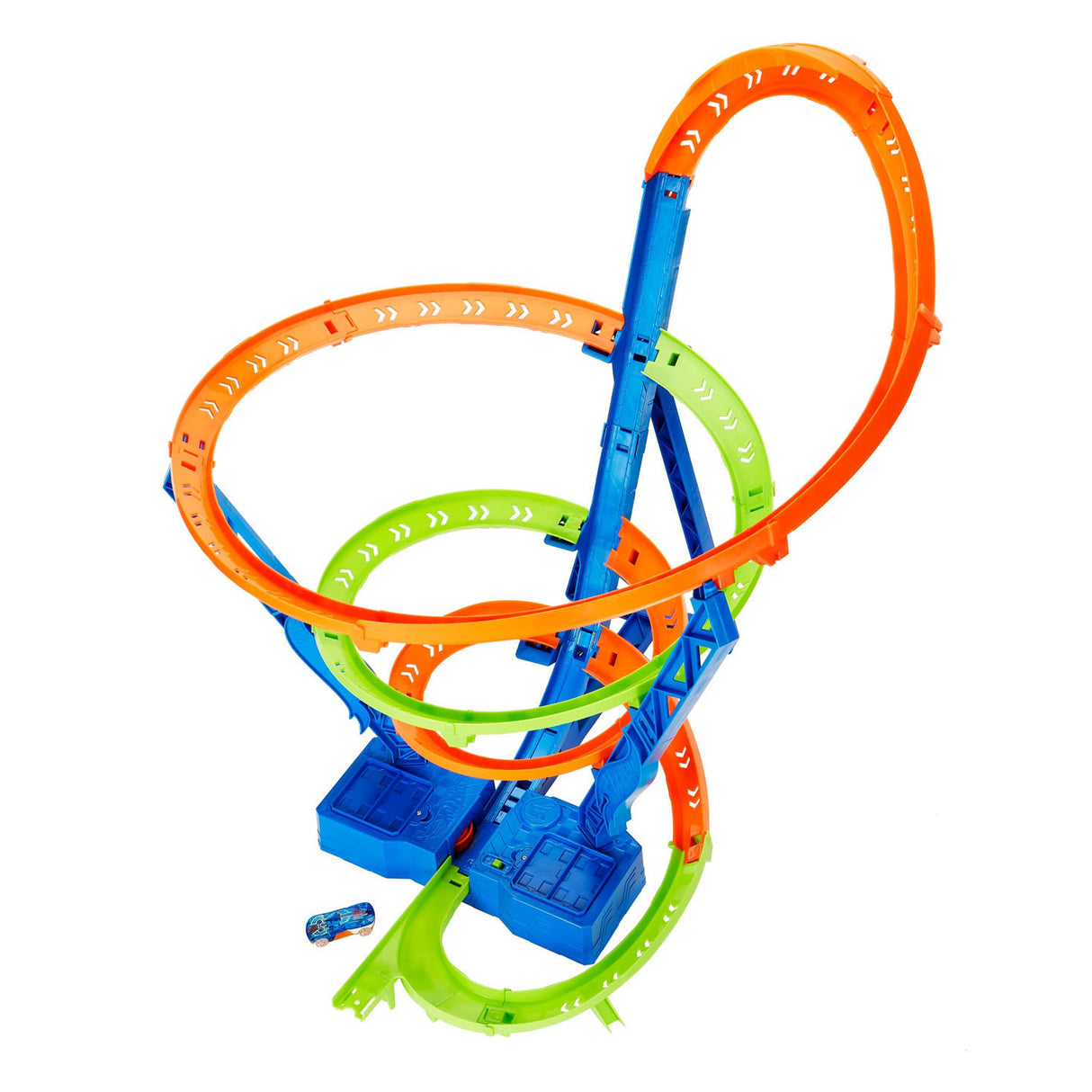 Hot Wheels Action Hyper-Speed Crash Race Track