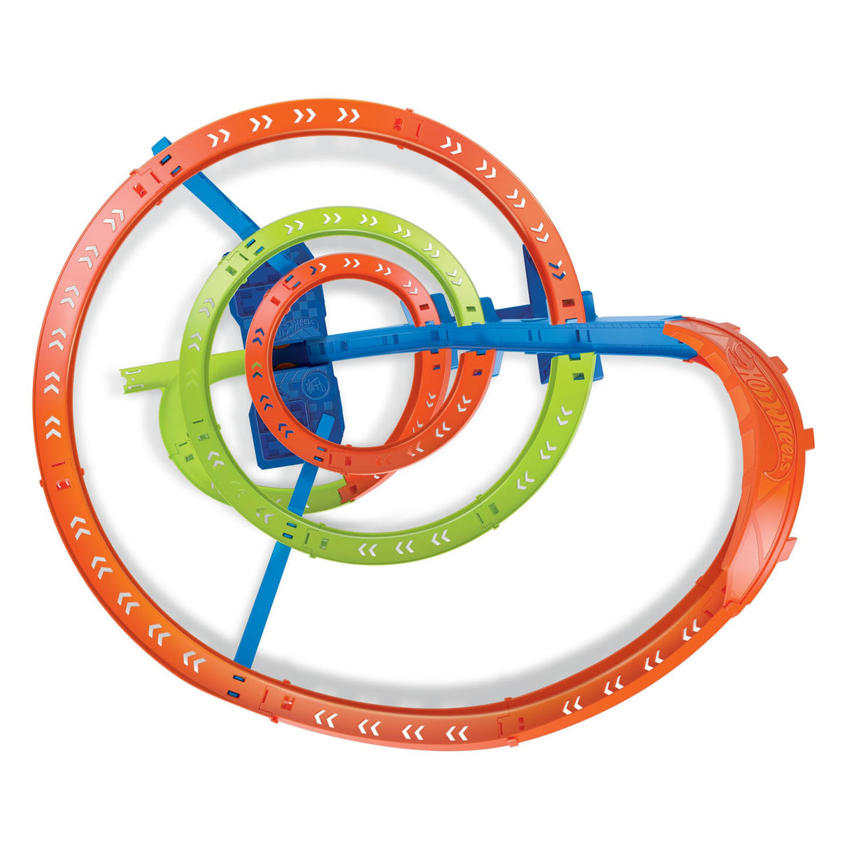 Hot Wheels Action Hyper-Speed Crash Race Track