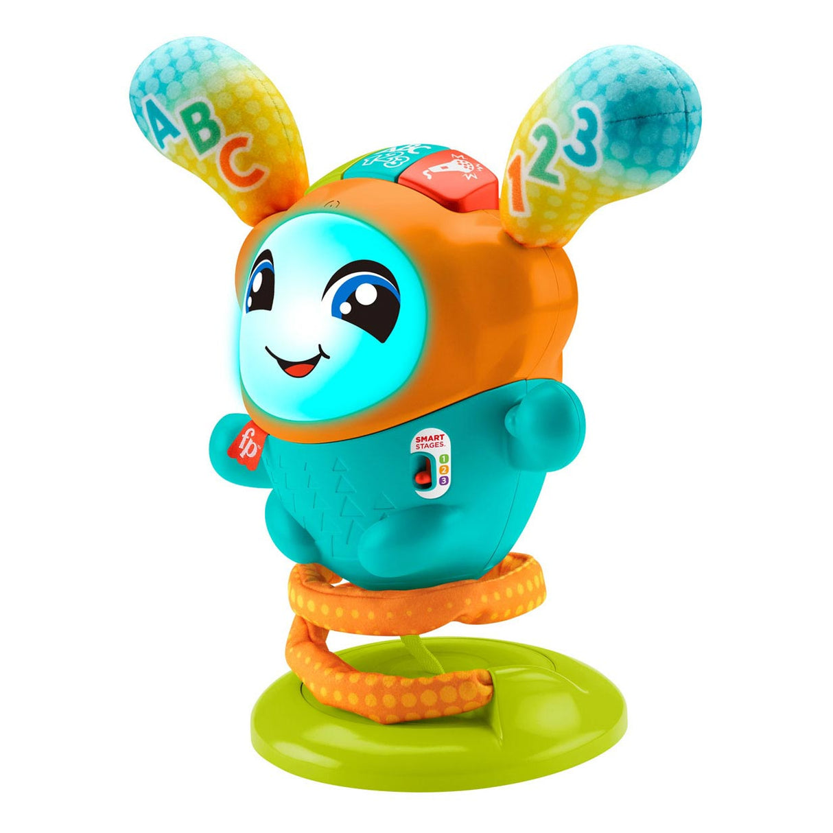 Fisher-price DJ Bouncin Beats Learning Robot - Toddler Toy - Flersproget