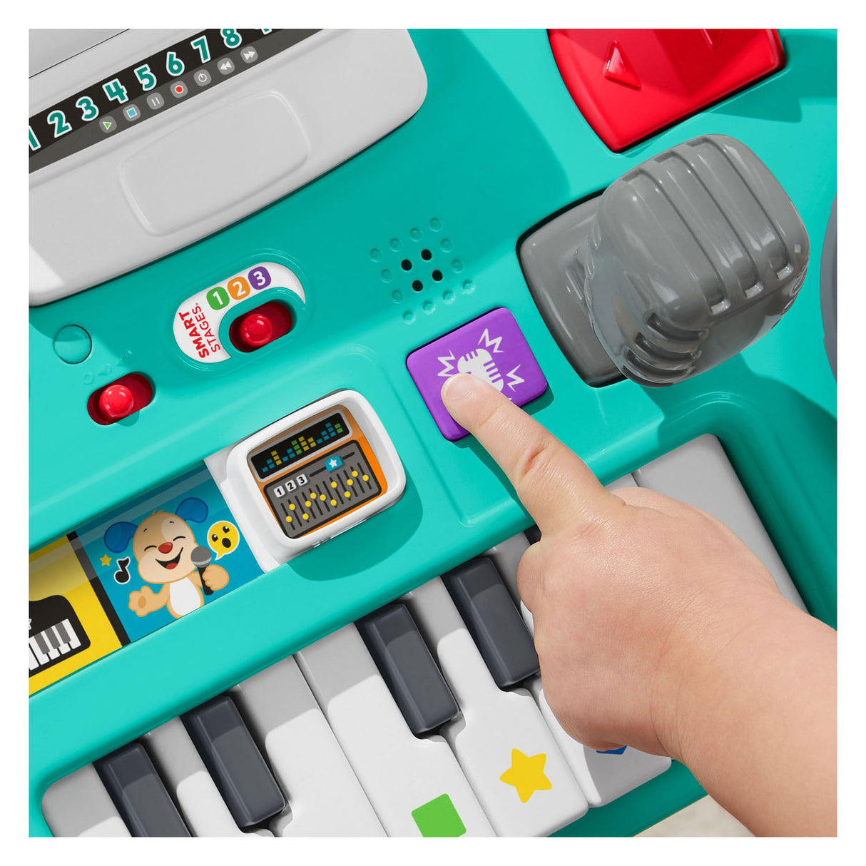 Fisher Price Learning Pleasure Mix og læder DJ -bord