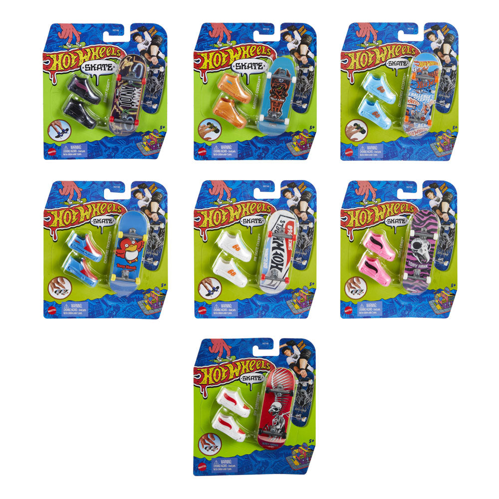 Hot Wheels Finger Skateboard legesæt