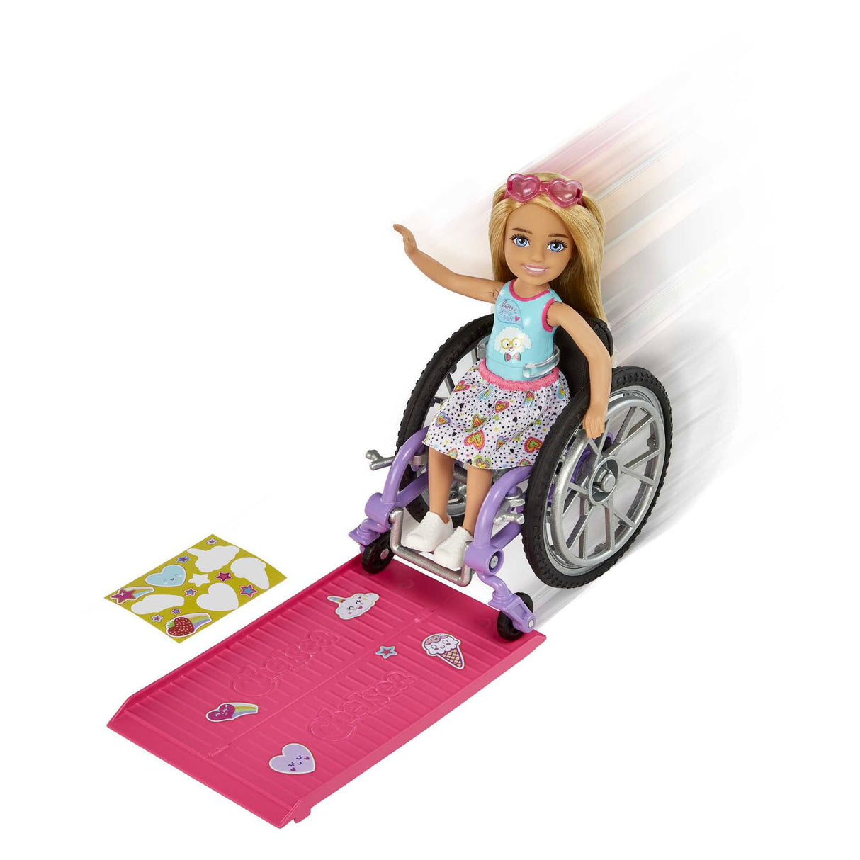 Mattel Chelsea Kørestol Fashion Doll Blond