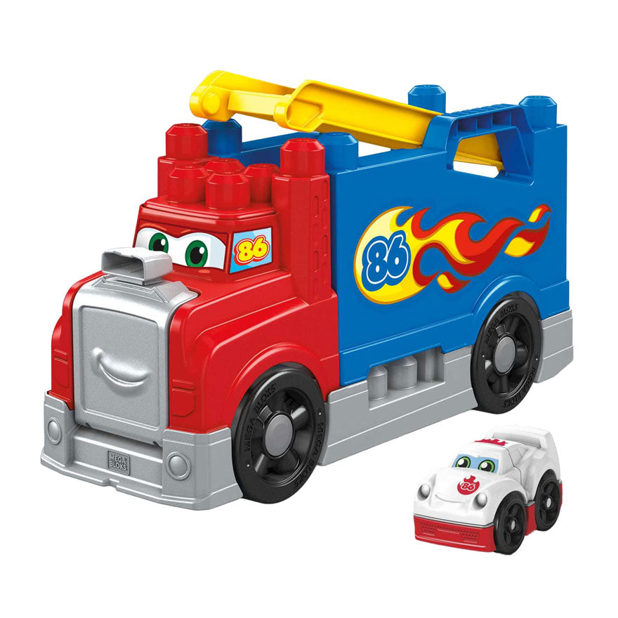 Mattel megablokke bygge- og racerlastbil - 16 stk.