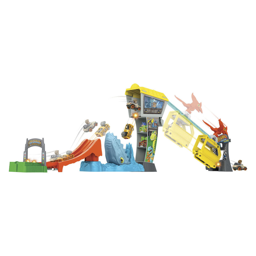 Hot Wheels Racer Fresh Blue's Raptor Rush Play Set