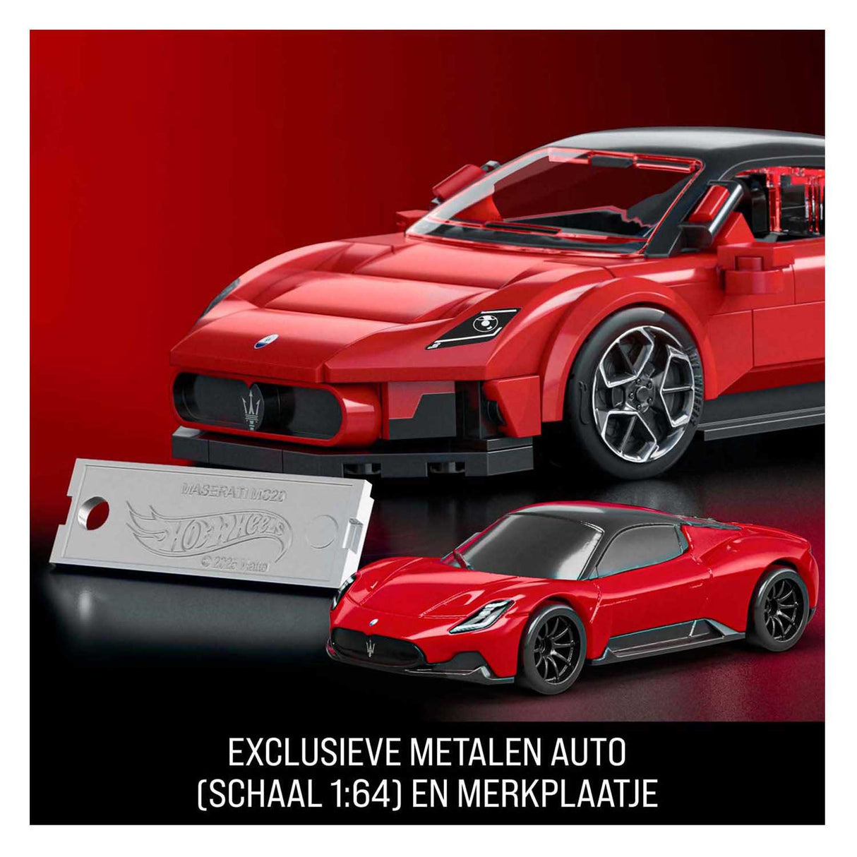 Hot wheels speed serie maserati 1:32 byggesæt - 250 stk.