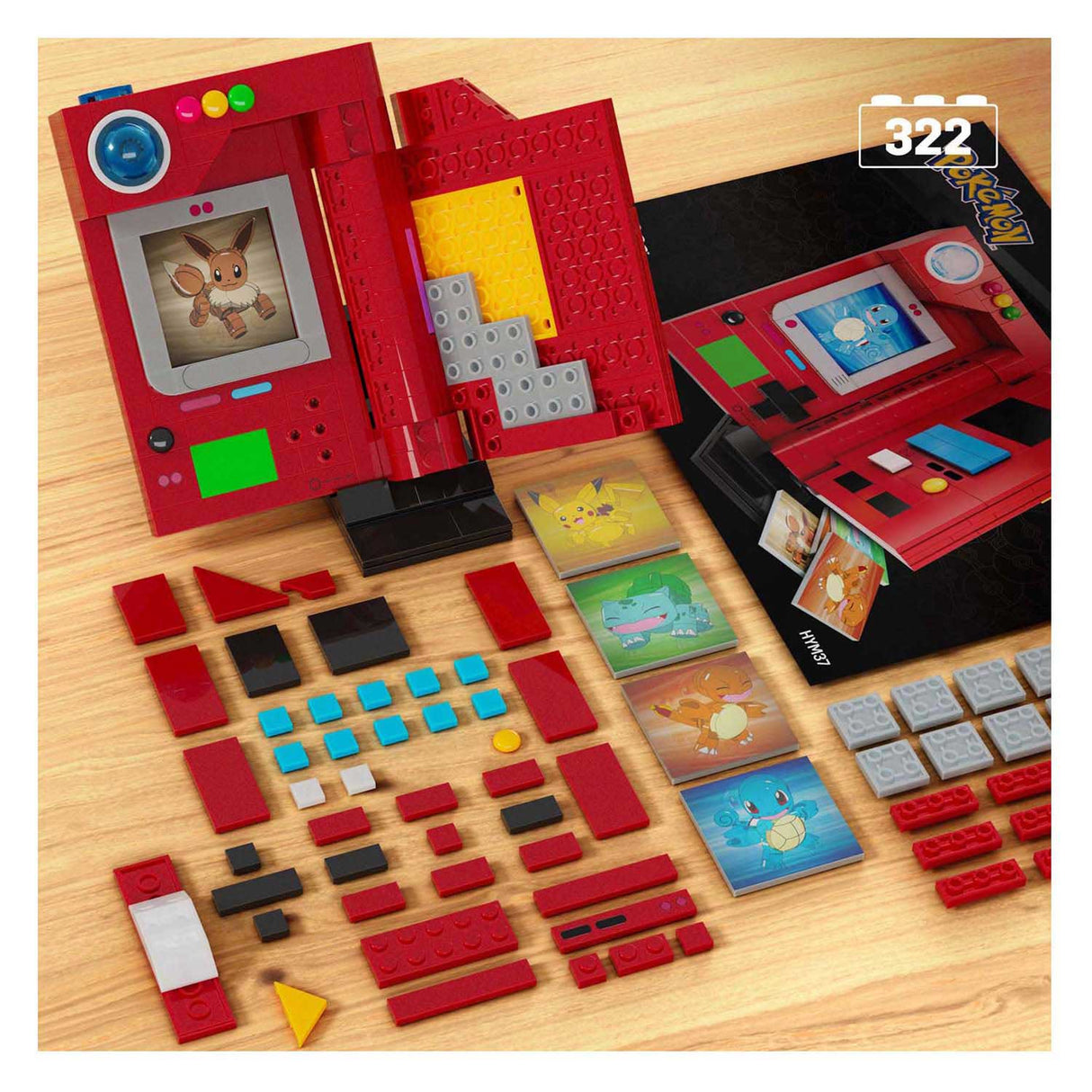 Mega Bloks Mega Construct Pokemon-byggesæt - Pokemon Kanto-regionen