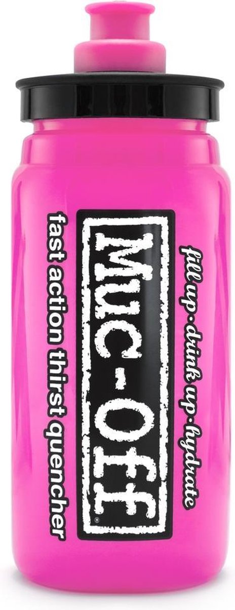 Muc-off vandflaske custom flue pink 550ml