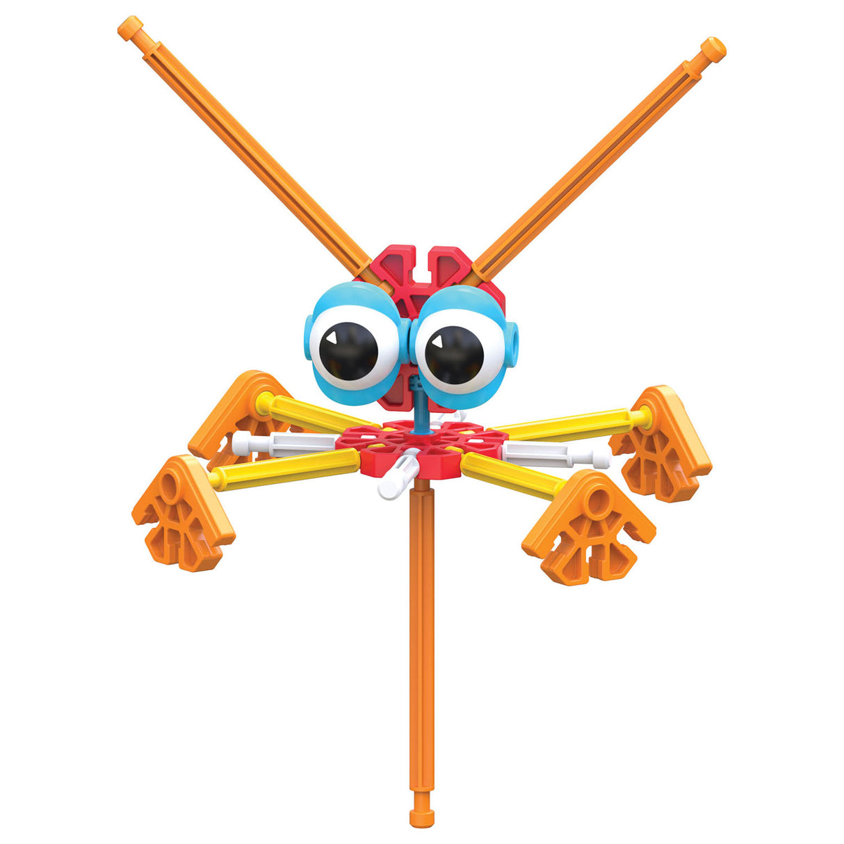 K'nex børnegruppesæt i opbevaringsæske, 131 stk.